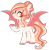 Size: 1280x1300 | Tagged: safe, artist:magicdarkart, oc, oc only, bat pony, pony, choker, deviantart watermark, female, mare, obtrusive watermark, simple background, solo, transparent background, watermark