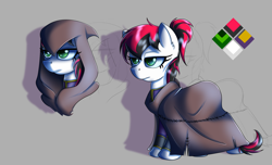 Size: 2800x1700 | Tagged: safe, artist:elmutanto, oc, oc only, oc:siren, pony