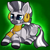 Size: 2229x2244 | Tagged: safe, artist:gleamydreams, zecora, pony, zebra, g4, cute, ear piercing, earring, female, high res, jewelry, mare, piercing, solo, zecorable