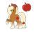 Size: 2422x2172 | Tagged: safe, artist:musical-medic, applejack, earth pony, pony, g4, applejack (g5 concept leak), cutie mark, female, g5 concept leak style, g5 concept leaks, high res, hooves, mare, raised hoof, redesign, simple background, solo, transparent background