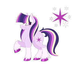 Size: 2422x2172 | Tagged: safe, artist:musical-medic, twilight sparkle, earth pony, pony, g4, cutie mark, earth pony twilight, female, g5 concept leak style, g5 concept leaks, high res, hooves, mare, raised hoof, redesign, simple background, solo, transparent background, twilight sparkle (g5 concept leak)
