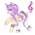 Size: 500x500 | Tagged: safe, artist:-censored-, oc, oc only, pegasus, pony, armband, ear piercing, leg warmers, pegasus oc, piercing, raised hoof, simple background, solo, treble clef, white background, wings