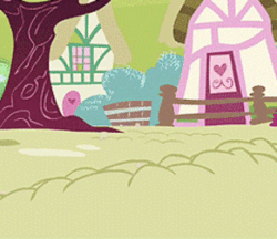 Size: 291x252 | Tagged: safe, screencap, pinkie pie, earth pony, pony, g4, season 3, too many pinkie pies, animated, cropped, female, gif, mare, smiling, solo