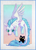 Size: 2133x2980 | Tagged: safe, artist:djkaskan, oc, oc:patch, cat, hybrid, pegasus, pony, duo, high res, patch