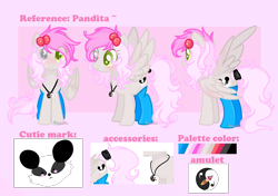Size: 2088x1468 | Tagged: safe, artist:2pandita, oc, oc only, oc:pandita, pegasus, pony, clothes, female, mare, reference sheet, socks, solo
