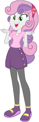 Size: 978x3044 | Tagged: safe, artist:lhenao, sweetie belle, equestria girls, g4, base used, clothes, cutie mark on clothes, female, older, older sweetie belle, simple background, skirt, solo, transparent background