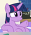 Size: 829x935 | Tagged: safe, screencap, twilight sparkle, alicorn, pony, g4, my little pony: friendship is magic, sparkle's seven, belly, cropped, female, sitting, solo, twilight sparkle (alicorn)