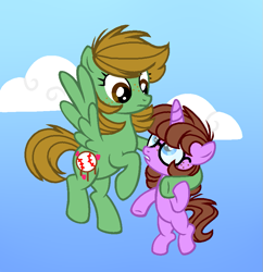 Size: 851x879 | Tagged: safe, artist:aquilaurium, oc, oc:quasar strike, earth pony, pony, female, filly, glasses, peanuts (comic), peppermint patty, ponified