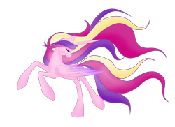 Size: 2338x1700 | Tagged: safe, artist:whitewing1, princess cadance, pony, g4, female, simple background, solo, transparent background