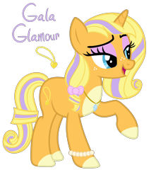Size: 2300x2600 | Tagged: safe, artist:cherrycandi, oc, oc only, oc:gala glamour, pony, unicorn, apple family member, base used, bow, eyeshadow, female, high res, jewelry, magical lesbian spawn, makeup, offspring, parent:applejack, parent:rarity, parents:rarijack, raised hoof, simple background, solo, transparent background