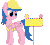 Size: 801x728 | Tagged: safe, artist:joey, derpibooru exclusive, firefly, pegasus, pony, derpibooru, g1, g4, animated, april fools, april fools 2020, clothes, comic sans, dithering, english, featured image, female, folded wings, g1 to g4, generation leap, gif, grin, hard hat, light, mare, meta, safety vest, sign, signal, simple background, smiling, solo, standing, transparent background, under construction, vest, wings