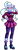 Size: 604x1696 | Tagged: safe, artist:the-butch-x, sugarcoat, human, equestria girls, g4, breasts, clothes, crystal prep academy uniform, crystal prep shadowbolts, female, glasses, lidded eyes, pigtails, plaid skirt, pleated skirt, school uniform, shoes, simple background, skirt, smiling, socks, solo, transparent background, twintails