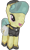 Size: 1462x2456 | Tagged: safe, artist:topsangtheman, gameloft, golden hooves (g4), crystal pony, pony, g4, open mouth, simple background, transparent background