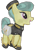 Size: 1739x2456 | Tagged: safe, artist:topsangtheman, gameloft, golden hooves (g4), crystal pony, pony, g4, open mouth, raised hoof, simple background, transparent background