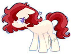 Size: 2255x1704 | Tagged: safe, artist:kurosawakuro, oc, oc only, earth pony, pony, base used, colored pupils, female, magical lesbian spawn, mare, offspring, parent swap au, parent:cookie crumbles, parent:pear butter, parents:cookiebutter, simple background, solo, transparent background