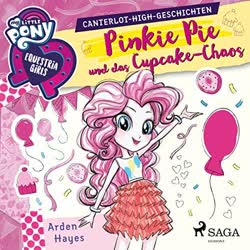 Size: 500x500 | Tagged: safe, egmont, equestria girls, g4, pinkie pie and the cupcake calamity, book, cover, german