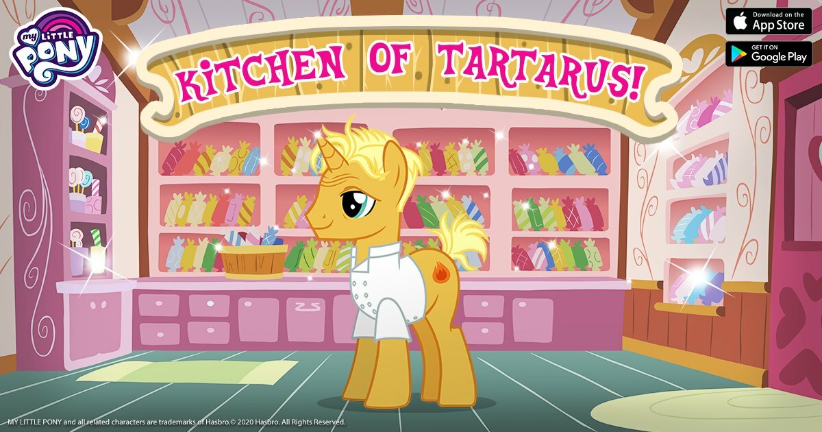 My little hot sale pony kitchen