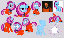 Size: 900x540 | Tagged: safe, artist:pixelkitties, star swirl, pony, g4, clothes, doctor who, spacesuit, toy