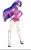 Size: 600x957 | Tagged: safe, artist:lukesse4, twilight sparkle, human, g4, breasts, busty twilight sparkle, female, hand on hip, humanized, plasma girl, superhero