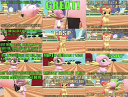 Size: 750x570 | Tagged: safe, artist:undeadponysoldier, apple bloom, little piggington, spike, earth pony, pig, pony, comic:spike at your service (deleted scene), best trends forever, equestria girls, equestria girls series, g4, spike at your service, 3d, best friends, best friends until the end of time, bucket, concerned, crying, cute, daaaaaaaaaaaw, deleted scene, emotional, female, filly, gmod, heartwarming, honor, hug, implied applejack, implied twilight sparkle, mop, mop bucket, spikelove, tears of joy, teary eyes, worried