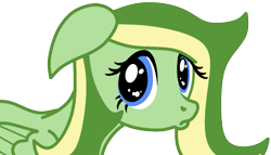 Size: 933x533 | Tagged: safe, artist:didgereethebrony, oc, oc only, oc:boomerang beauty, pegasus, pony, base used, cute, puppy dog eyes, remake, simple background, solo, trace, transparent background