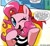 Size: 628x575 | Tagged: safe, artist:brenda hickey, idw, official comic, pinkie pie, g4, spoiler:comic, spoiler:comic14, comic panel, cropped