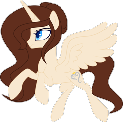 Size: 2710x2684 | Tagged: safe, artist:rerorir, oc, oc only, oc:aerin, alicorn, pony, disney, female, high res, kingdom hearts, mare, simple background, solo, transparent background