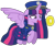 Size: 1184x999 | Tagged: safe, artist:徐詩珮, twilight sparkle, alicorn, pony, series:sprglitemplight diary, series:sprglitemplight life jacket days, series:springshadowdrops diary, series:springshadowdrops life jacket days, g4, alternate universe, base used, chase (paw patrol), clothes, cute, paw patrol, simple background, transparent background, twilight sparkle (alicorn)