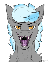Size: 3000x3800 | Tagged: safe, artist:neoncel, oc, oc only, oc:chain lightning, dracony, dragon, hybrid, pony, high res, male, maw, mawshot, open mouth, solo, uvula