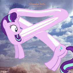 Size: 1000x999 | Tagged: safe, starlight glimmer, pony, unicorn, g4, album cover, cyriak, female, glimular bells, long glimmer, long pony, mare, meme, mike oldfield, not salmon, ponified, ponified album cover, solo, tubular bells, wat