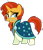 Size: 1723x2000 | Tagged: safe, artist:whalepornoz, sunburst, pony, unicorn, g4, bedroom eyes, clothes, coat markings, cute, facial hair, female, glasses, goatee, mare, markings, messy mane, open mouth, raised hoof, robe, rule 63, rule63betes, simple background, socks (coat markings), solo, sunbetes, sunstone, transparent background, vector, waifu material
