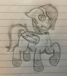 Size: 611x692 | Tagged: safe, artist:fruityhorssse, oc, oc only, oc:cowwy, bat pony, pony, bat pony oc, bat wings, collar, fluffy, lined paper, male, sketch, solo, stallion, wings