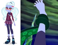 Size: 749x578 | Tagged: safe, artist:jacobbellwood2019, sugarcoat, equestria girls, g4, feet, fetish, foot fetish, tentacles