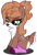 Size: 2171x3176 | Tagged: safe, artist:buckeyescozycafe, oc, oc only, oc:caramel sweets, deer, deer pony, bedroom eyes, clothes, deer oc, female, high res, simple background, socks, solo, transparent background