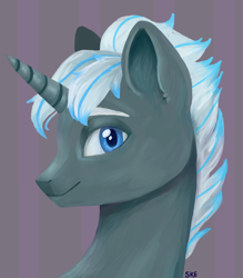 Size: 1424x1624 | Tagged: safe, artist:ske, oc, oc only, pony, unicorn, solo