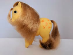 Size: 4032x3024 | Tagged: safe, butterscotch (g1), g1, irl, melocoton, photo, piggy pony, spain, toy, variant
