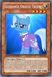 Size: 333x493 | Tagged: safe, artist:poppixierex, edit, trixie, g4, the last problem, ccg, older trixie, trading card, trading card edit, trading card game, yu-gi-oh!