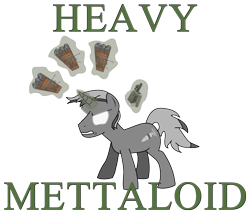 Size: 2800x2400 | Tagged: safe, artist:warren peace, oc, oc only, oc:heavy mettaloid, pony, unicorn, c4, explosives, high res, m57 firing device, male, solo, text
