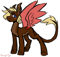Size: 1280x1208 | Tagged: safe, artist:rowdykitty, oc, oc only, oc:taylor, alicorn, pony, male, simple background, solo, stallion, transparent background