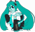 Size: 6498x6000 | Tagged: dead source, safe, artist:pink1ejack, pegasus, pony, absurd resolution, anime, clothes, crossover, female, hatsune miku, headphones, headset, hilarious in hindsight, hooves up, japanese, mare, miniskirt, necktie, pigtails, pleated skirt, ponified, raised hoof, simple background, skirt, smiling, solo, species swap, transparent background, twintails, vector, vector trace, vocaloid