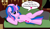 Size: 8239x4706 | Tagged: safe, alternate version, artist:ejlightning007arts, edit, oc, oc only, oc:hsu amity, alicorn, pony, alicorn oc, bedroom, couch, draw me like one of your french girls, heart of the ocean, horn, implied oc:ej, implied shipping, implied tempestlight, offscreen character, pose, solo, text, titanic, wings, zoomed in