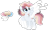 Size: 1024x684 | Tagged: safe, artist:sapphiretwinkle, oc, oc only, oc:sky chaser, pegasus, pony, cloud wings, female, mare, simple background, solo, transparent background