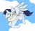 Size: 600x540 | Tagged: safe, artist:kat-night, coco pommel, soarin', earth pony, pegasus, pony, g4, crack shipping, female, flying, male, ship:soarinpommel, shipping, straight