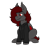 Size: 1600x1550 | Tagged: safe, artist:cinnerroll, oc, oc only, bat pony, pony, clothes, hoodie, simple background, solo, transparent background