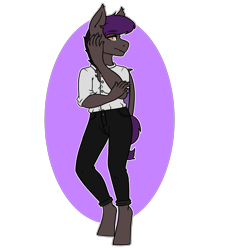 Size: 1967x1954 | Tagged: safe, artist:cinnerroll, oc, oc only, oc:lula vieve, bat pony, anthro, simple background, solo, transparent background