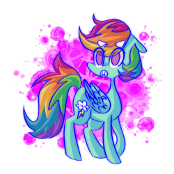 Size: 1000x1000 | Tagged: safe, artist:tamoqu, rainbow dash, pegasus, pony, g4, abstract background, cute, dashabetes, eye clipping through hair, female, mare, no pupils, simple background, solo, transparent background
