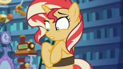 Size: 1280x720 | Tagged: safe, screencap, sunset shimmer, equestria girls, equestria girls specials, g4, my little pony equestria girls: mirror magic, bipedal, female, solo