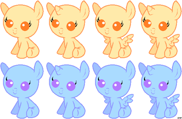 Mlp Pegasus Baby Base
