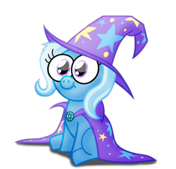 Size: 2156x2066 | Tagged: safe, artist:piemations, trixie, pony, unicorn, g4, :t, big eyes, cute, female, high res, mare, meme, simple background, sitting, smiling, solo, special eyes, transparent background