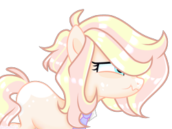 Size: 1956x1474 | Tagged: safe, artist:snowshy16, oc, oc only, pony, female, mare, scrunchy face, simple background, solo, transparent background